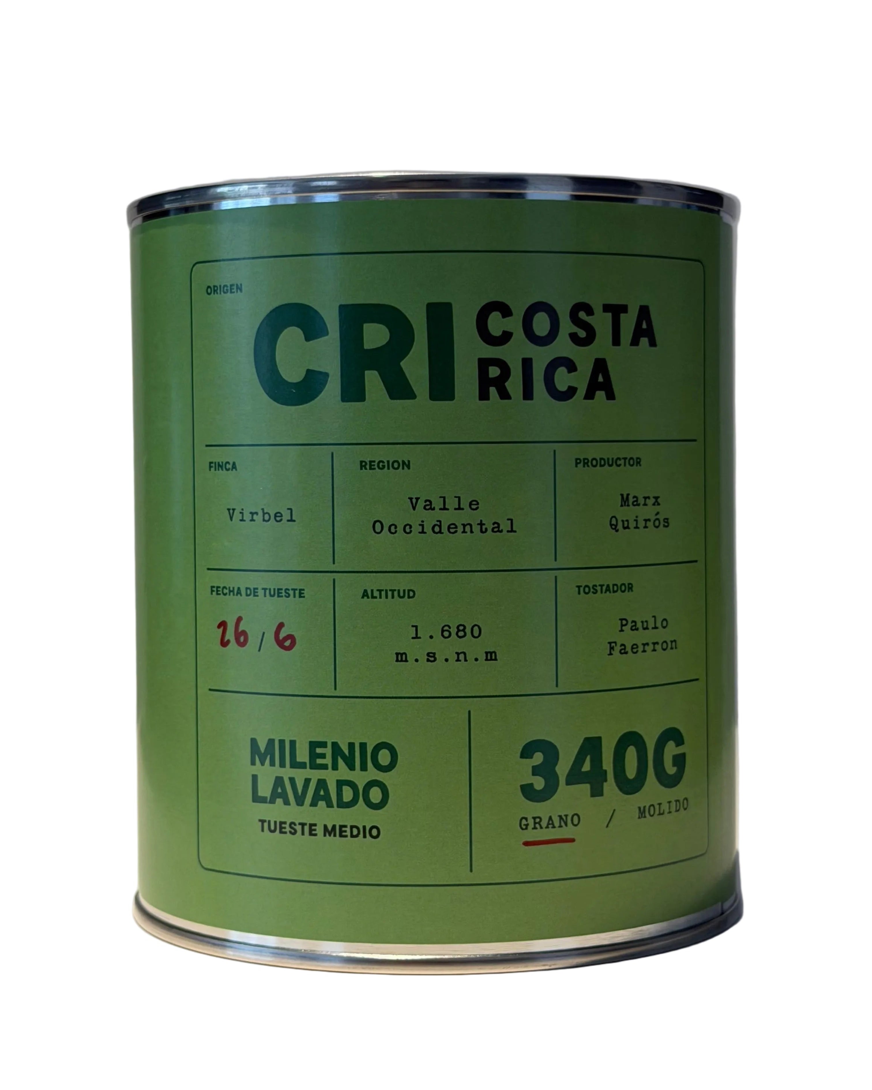 Milenio Virbel  - Lata 340 Gramos